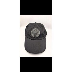Jagermeister Hat Strap Back Adjustable Black Deer Stag Logo Baseball Cap